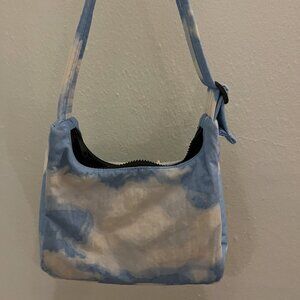 NWT BAGGU Mini Nylon Shoulder Bag - Clouds